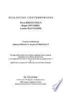 Dialogues contemporains