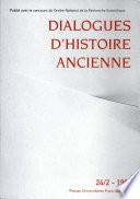 Dialogues d'histoire ancienne 24 2
