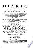 Diario sacro e guida perpetua per visitare le chiese ... di Firenze, e suoi sobborghi in tutt'i giorni dell'anno, etc