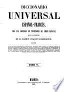 Diccionario universal francés-español: Español-francés