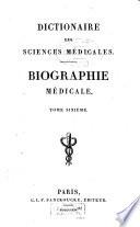 Dictionaire des sciences médicales