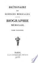 Dictionaire des sciences médicales
