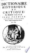 Dictionaire Historique Et Critique