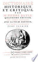 Dictionaire historique et critique