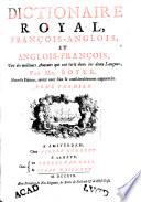Dictionaire royal, françois-anglois et anglois-françois