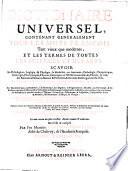 Dictionaire universel, contenant generalement tous les mots françois tant vieux que modernes, et les termes de toutes les sciences et des arts ... Recueilli & compilé par feu messire Antoine Furetiere, ... Tome premier \- troisie'me!
