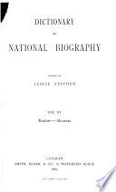 Dictionary of National Biography: Baker - Beadon