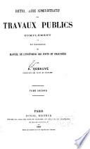 Dictionnaire administratif des travaux publics