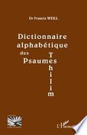 Dictionnaire alphabétique des psaumes