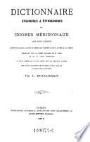 Dictionnaire analogique & étymologique des idiomes méridionaux