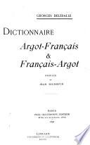 Dictionnaire argot-français & français-argot