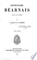 Dictionnaire béarnais ancien et moderne