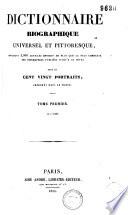 Dictionnaire biographique universel et pittoresque