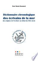 Dictionnaire chronologique des écrivains de la mer