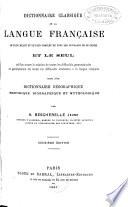 Dictionnaire classique de la langue française