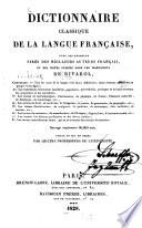 Dictionnaire Classique De La Langue Française