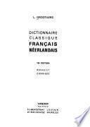 Dictionnaire classique, français-néerlandais