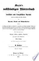 Dictionnaire complet des langues française et allemande