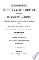 Dictionnaire complet des langues française et allemande