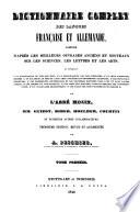 Dictionnaire complet des langues française et allemande