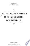 Dictionnaire critique d'iconographie occidentale