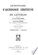 Dictionnaire d'archéologie chrétienne et de liturgie