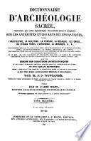 Dictionnaire d'archéologie sacrée