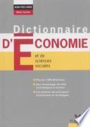 Dictionnaire d'économie et de sciences sociales
