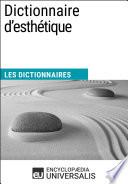 Dictionnaire d'esthétique