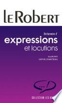 Dictionnaire d'expressions et locutions