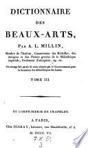 Dictionnaire de beaux-arts