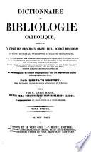 Dictionnaire de bibliographie catholique