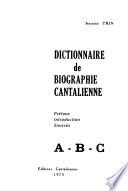 Dictionnaire de biographie cantalienne