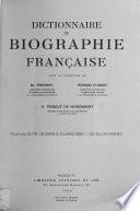 Dictionnaire de biographie française