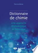 Dictionnaire de chimie