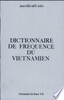 Dictionnaire de fréquence du vietnamien