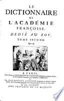 Dictionnaire de l'Académie Françoise dédié au Roy