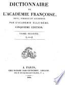 Dictionnaire de l'Académie Françoise
