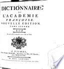 Dictionnaire de l'Académie françoise