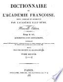 Dictionnaire de l'Académie françoise: L-Z