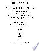 Dictionnaire de l'ancienne langue française, et de tous ses dialectes du IXe au XVe siècle