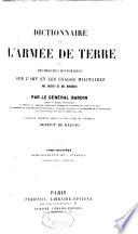 Dictionnaire de l'armée de terre