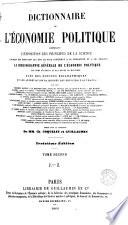 Dictionnaire de l'économie politique, 2