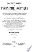 Dictionnaire de l'économie politique