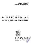 Dictionnaire de la chanson française