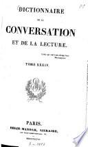 Dictionnaire de la conversation et de la lecture