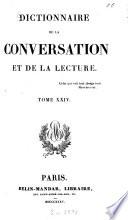 Dictionnaire de la conversation et de la lecture