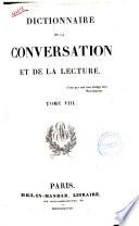 Dictionnaire de la conversation et de la lecture