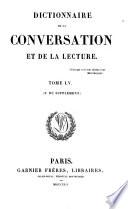 Dictionnaire de la conversation et de la lecture