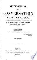 Dictionnaire de la conversation et de la lecture inventaire raisonné des notions générale les plus indispensable à tous